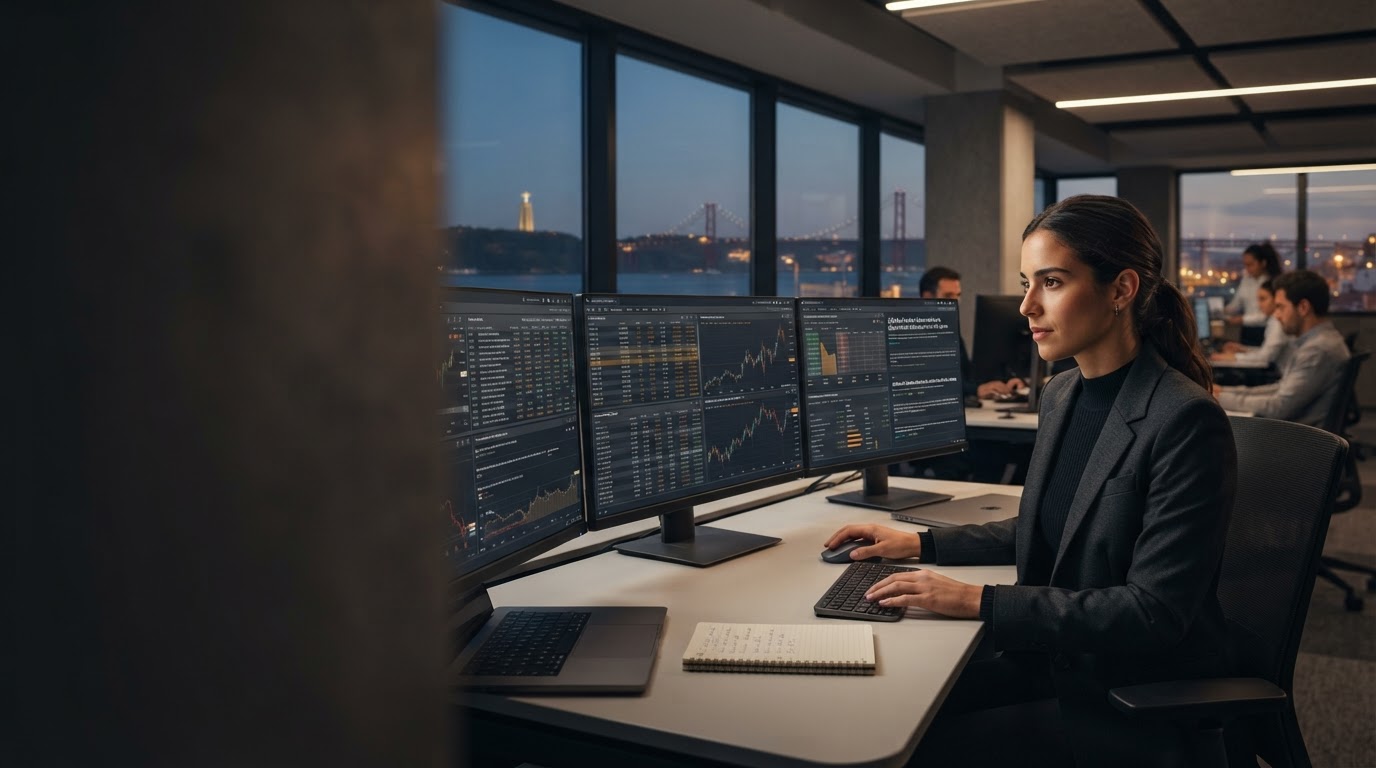 NeutoTrade AI — painel de análise de dados para decisões de investimento remotas